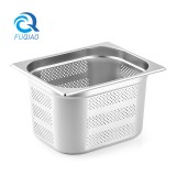 1/2 Europe perforated gastronorm pan