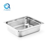 2/3 Europe perforated gastronorm pan