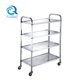 Stainless steel four -layer hot pot cart 
