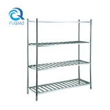 Stainless steel ladder storage rack