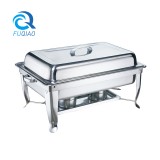 Oblong roll chafing dish W/Foldable frame