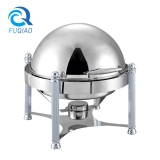 Round roll chafing dish