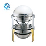 Stackable round roll chafing dish 