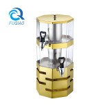Stackable double juice dispenser