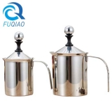 Stainless Steel Handheld Foam Maker for Lattes Coffee Ware