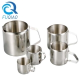 Different Sizes Stainless Steel Coffee Maker Milk Frother Cup Steaming Pitcher